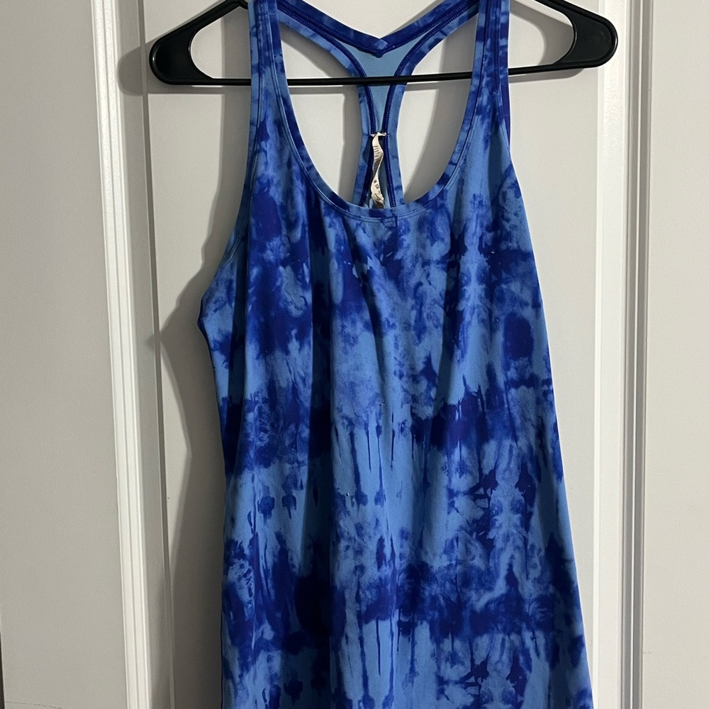 Lululemon Athletica Ocean Blue Tank Top